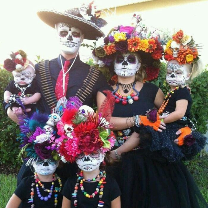 Day of the dead costume diy