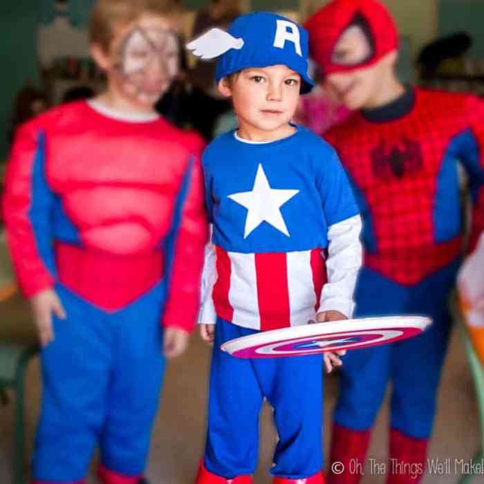 Diy captain america costume