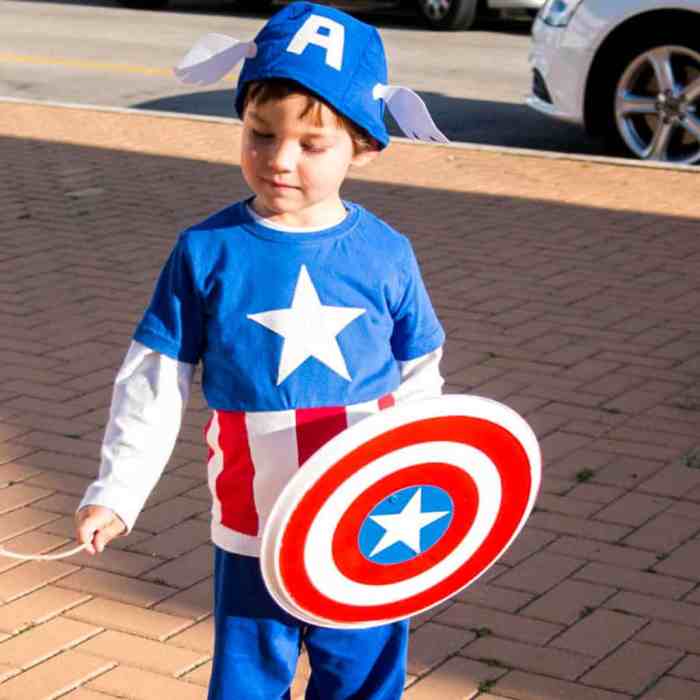 Diy captain america costume