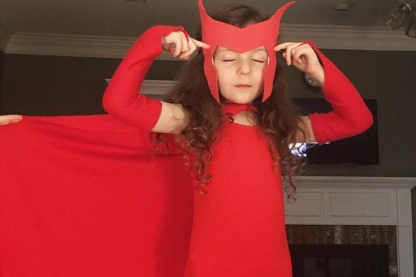 Scarlet witch costume diy