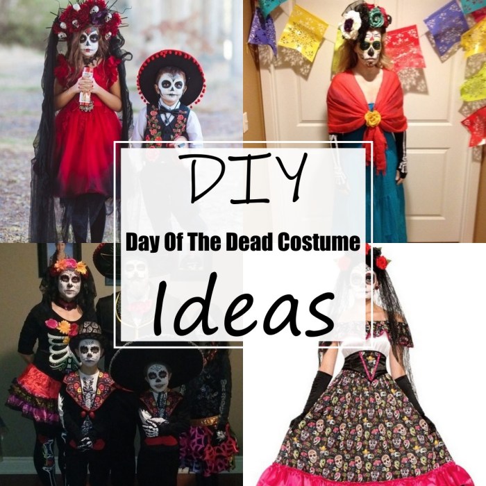 Day of the dead costume diy