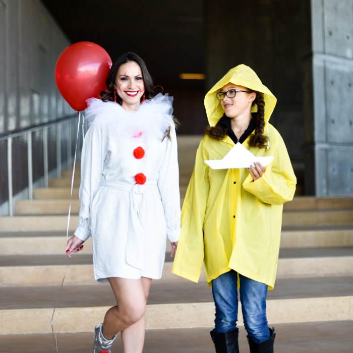 Last minute diy pennywise costume