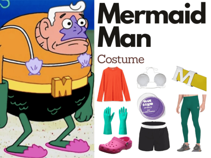 Diy mermaid man costume