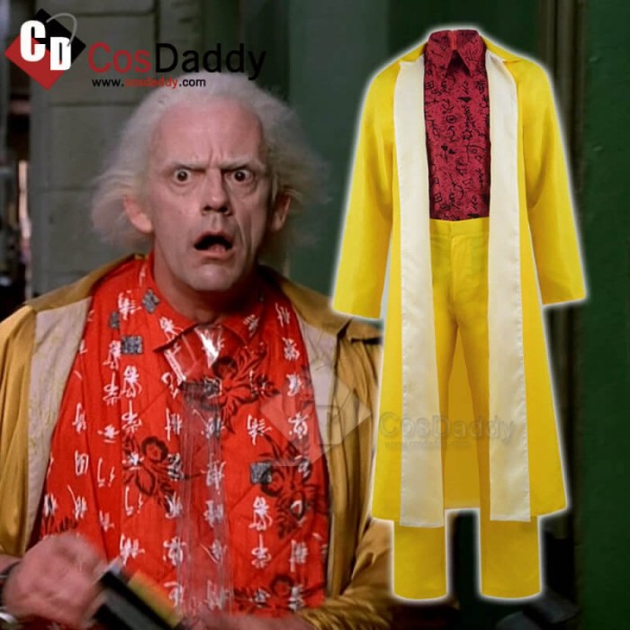 Doc brown diy costume