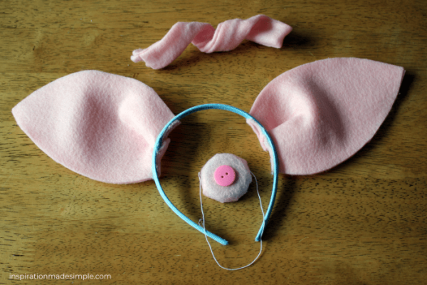 3 little pigs costume diy