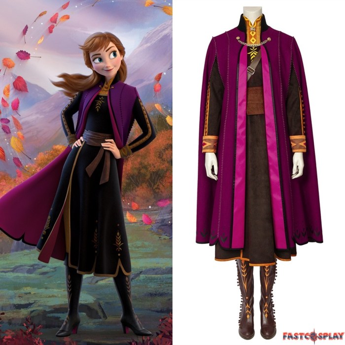 Diy frozen costume anna