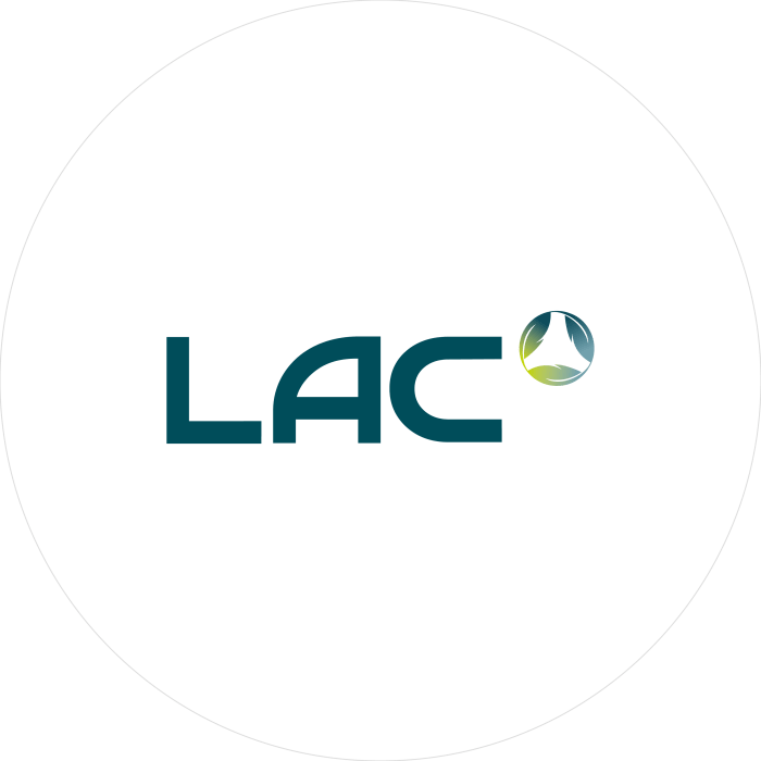 Lac stock price today per share