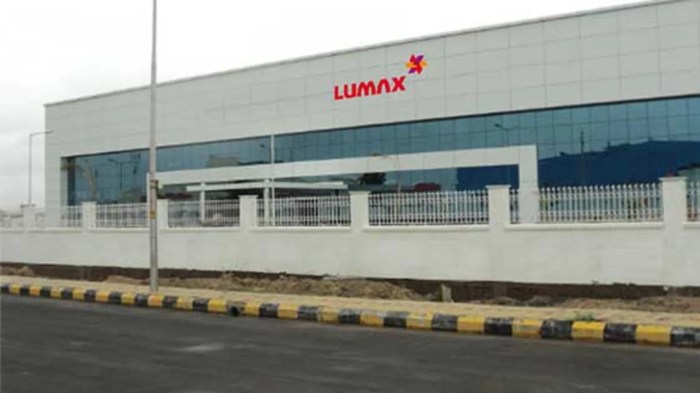 Lumax industries stock price